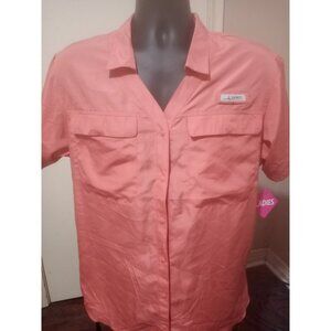 Habit Ladies Pike's Pier L/S Shirt Peacoat Pink - Women's 2XL - New!
